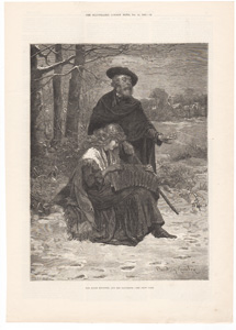 The Blind Minstrel and His Daughter